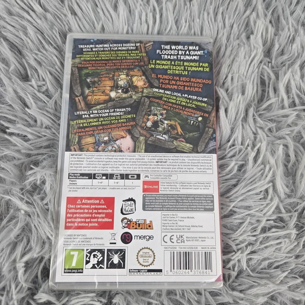 Trash Sailors Nintendo Switch UK‎ Import